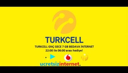 Turkcell GNC Bedava İnternet Paketleri